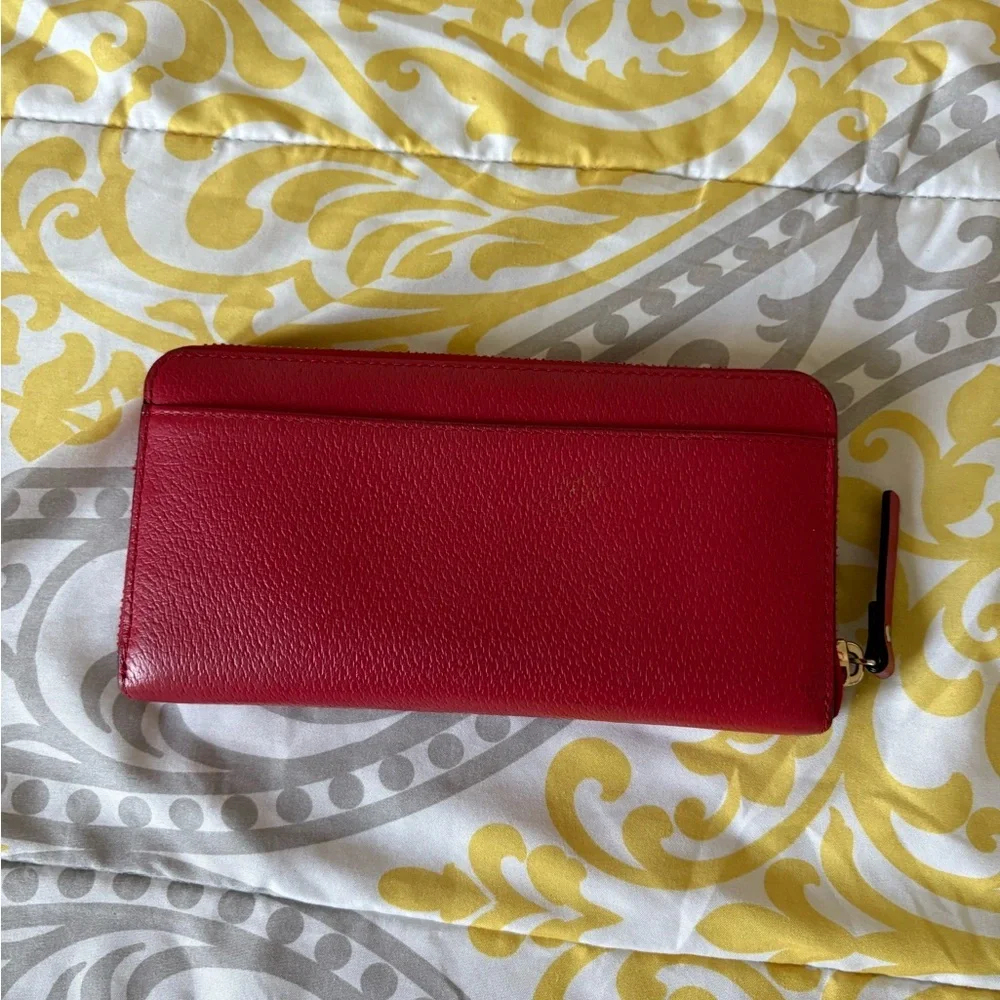 Kate Spade Cherry Red Wallet - Picture 5 of 5